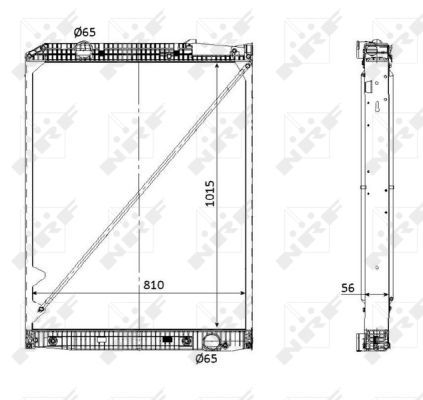 NRF Radiators, Motora dzesēšanas sistēma 53867