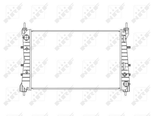 NRF Radiators, Motora dzesēšanas sistēma 54503