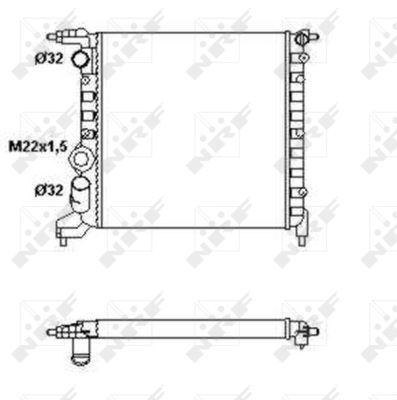 NRF Radiators, Motora dzesēšanas sistēma 58783