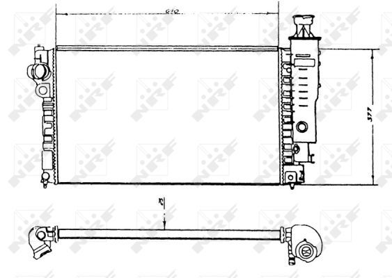 NRF Radiators, Motora dzesēšanas sistēma 58891