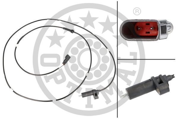 OPTIMAL Датчик, частота вращения колеса 06-S683