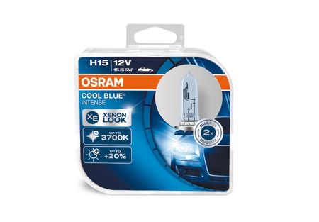 OSRAM Kvēlspuldze, tālās gaismas/dienas gaitas lukturis 64176CBI-HCB