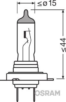 OSRAM Kvēlspuldze, Dienas gaismas lukturis 64210NR5-01B