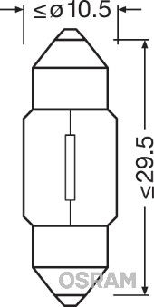 OSRAM Kvēlspuldze, Lasīšanas apgaismojuma lukturis 6438