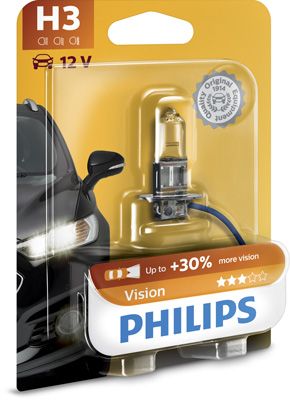 PHILIPS Лампа накаливания, фара с авт. системой стабилизац 12336PRB1