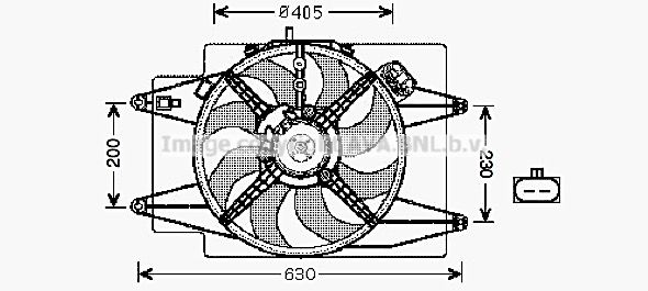 PRASCO Ventilators, Motora dzesēšanas sistēma AL7515
