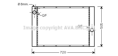 PRASCO Radiators, Motora dzesēšanas sistēma BW2372