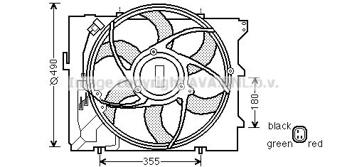 PRASCO Ventilators, Motora dzesēšanas sistēma BW7523