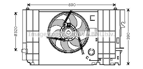PRASCO Ventilators, Motora dzesēšanas sistēma CN7546