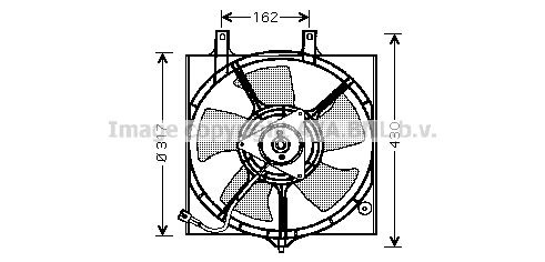 PRASCO Ventilators, Motora dzesēšanas sistēma DN7510