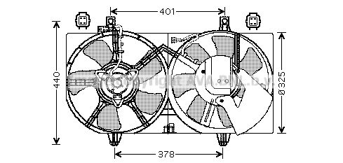 PRASCO Ventilators, Motora dzesēšanas sistēma DN7514