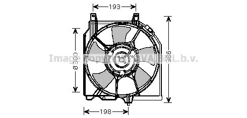 PRASCO Ventilators, Motora dzesēšanas sistēma DN7521