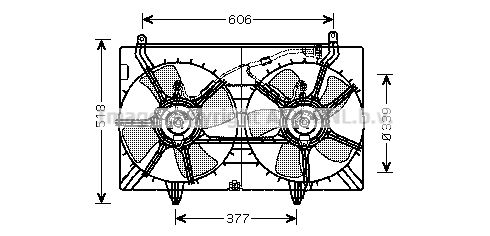 PRASCO Ventilators, Motora dzesēšanas sistēma DN7529