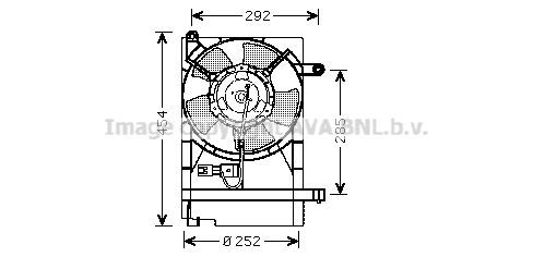 PRASCO Ventilators, Motora dzesēšanas sistēma DW7512