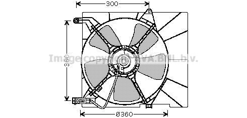 PRASCO Ventilators, Motora dzesēšanas sistēma DW7514