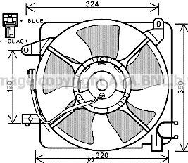 PRASCO Ventilators, Motora dzesēšanas sistēma DW7519