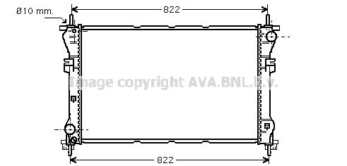 PRASCO Radiators, Motora dzesēšanas sistēma FD2318