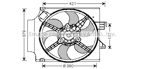 PRASCO Ventilators, Motora dzesēšanas sistēma FD7513