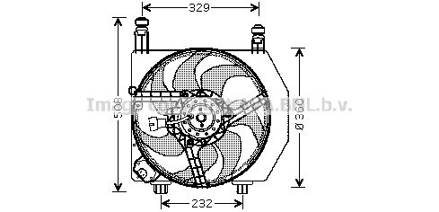 PRASCO Ventilators, Motora dzesēšanas sistēma FD7522