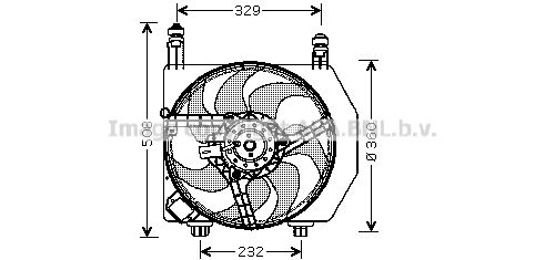 PRASCO Ventilators, Motora dzesēšanas sistēma FD7525