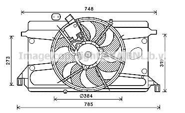 PRASCO Ventilators, Motora dzesēšanas sistēma FD7573