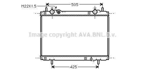 PRASCO Radiators, Motora dzesēšanas sistēma FT2185