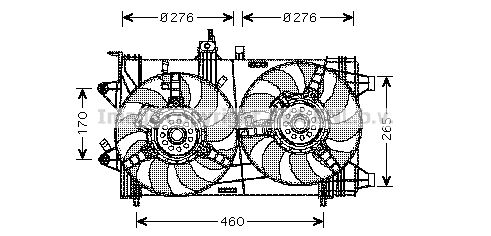 PRASCO Ventilators, Motora dzesēšanas sistēma FT7537