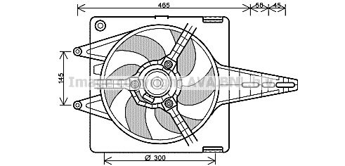 PRASCO Ventilators, Motora dzesēšanas sistēma FT7547