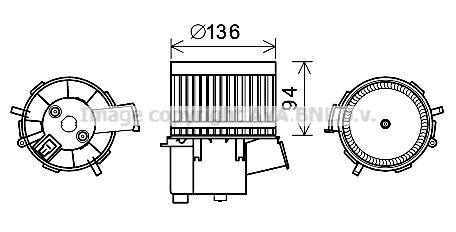 PRASCO Elektromotors, Salona ventilācija FT8448