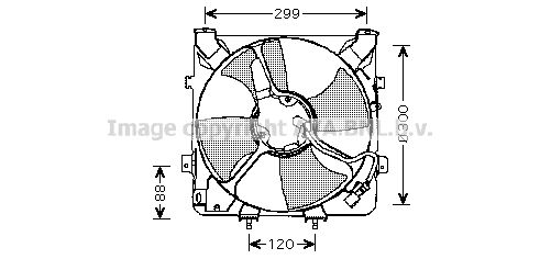 PRASCO Ventilators, Motora dzesēšanas sistēma HD7522