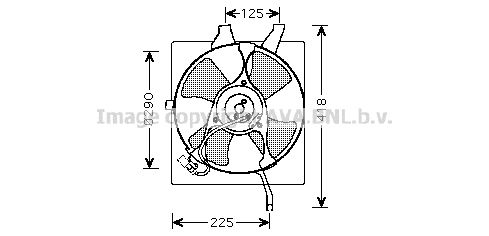 PRASCO Ventilators, Motora dzesēšanas sistēma HD7531