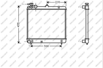 PRASCO Radiators, Motora dzesēšanas sistēma HN320R001