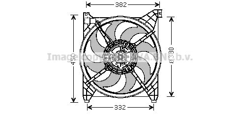 PRASCO Ventilators, Motora dzesēšanas sistēma HY7505