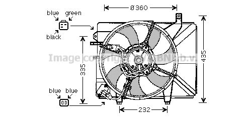 PRASCO Ventilators, Motora dzesēšanas sistēma HY7511