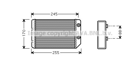 PRASCO Siltummainis, Salona apsilde OL6314