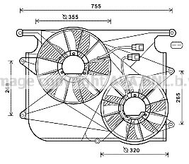 PRASCO Ventilators, Motora dzesēšanas sistēma OL7571