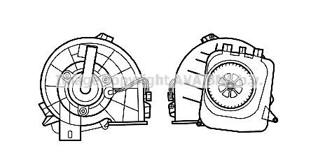 PRASCO Elektromotors, Salona ventilācija OL8610