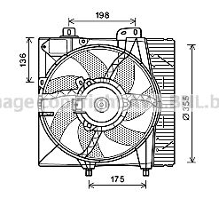 PRASCO Ventilators, Motora dzesēšanas sistēma PE7550