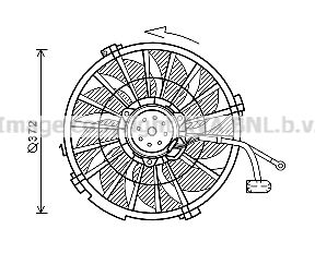 PRASCO Ventilators, Motora dzesēšanas sistēma PE7555