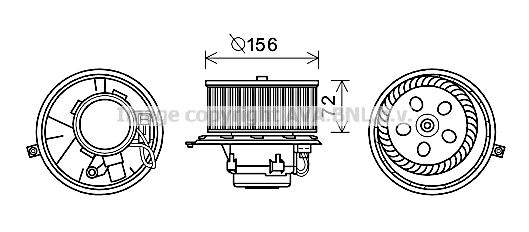 PRASCO Elektromotors, Salona ventilācija RT8578