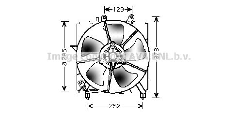 PRASCO Ventilators, Motora dzesēšanas sistēma TO7517