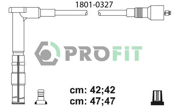 PROFIT Комплект проводов зажигания 1801-0327