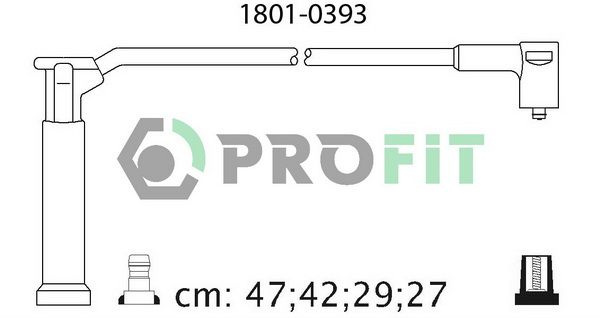 PROFIT Комплект проводов зажигания 1801-0393