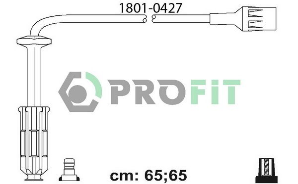 PROFIT Комплект проводов зажигания 1801-0427