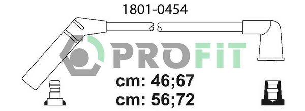 PROFIT Комплект проводов зажигания 1801-0454