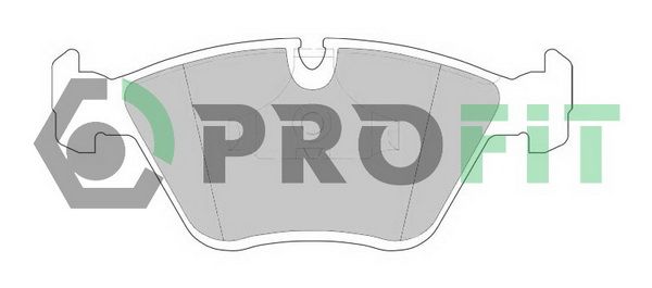 PROFIT Комплект тормозных колодок, дисковый тормоз 5000-0779 C