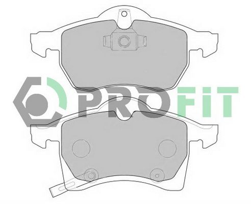 PROFIT Комплект тормозных колодок, дисковый тормоз 5000-1295