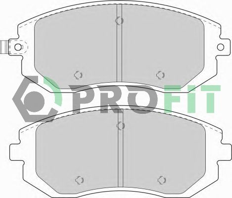 PROFIT Bremžu uzliku kompl., Disku bremzes 5000-1639