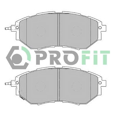 PROFIT Комплект тормозных колодок, дисковый тормоз 5000-1984 C