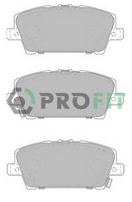 PROFIT Комплект тормозных колодок, дисковый тормоз 5000-2006